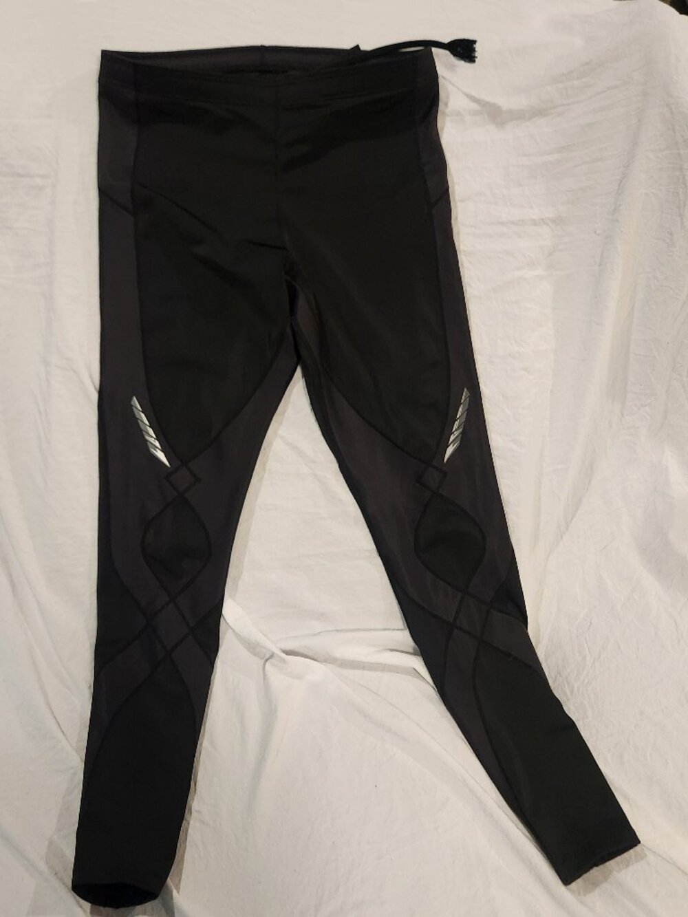 CW-X Women’s Black Expert Joint Support Compression Tights - Size L